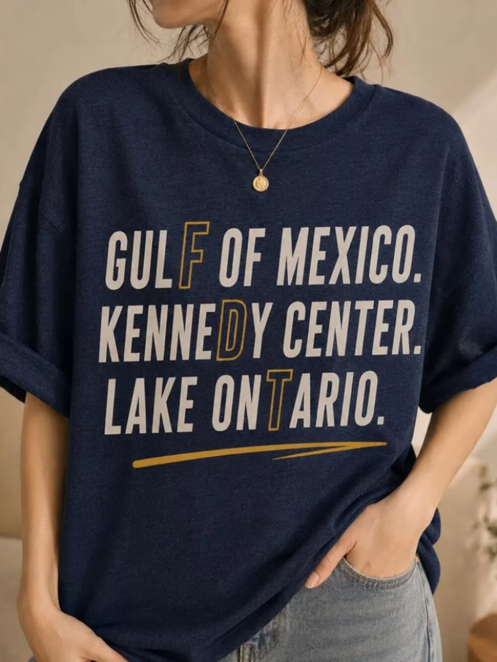 Gulf of Mexico Kennedy Center Lake Ontario T Shirt